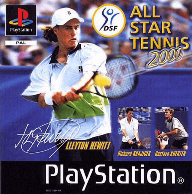All-Star Tennis 2000 box art for Playstation